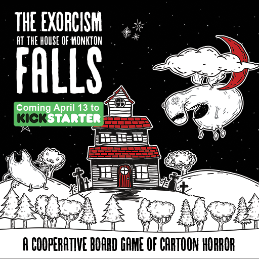 Horror Board Game The Exorcism at the House of Monkton Falls
